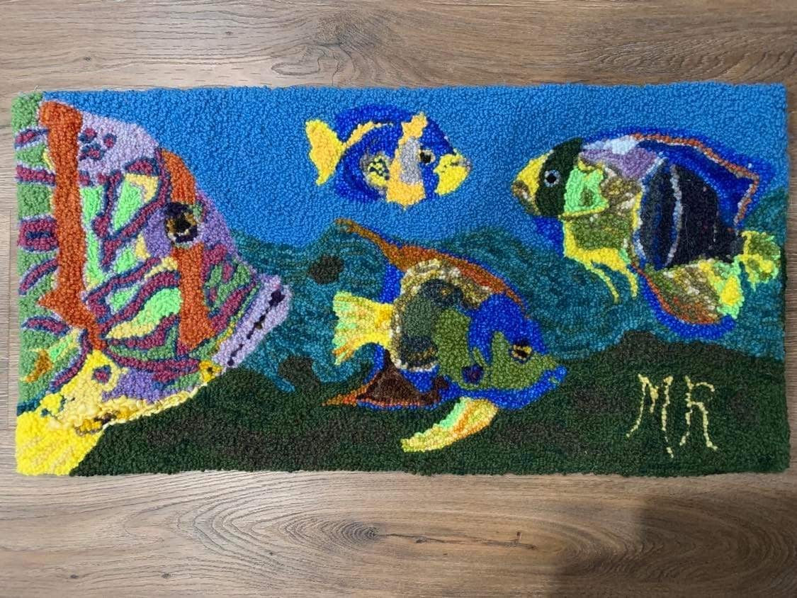 Colourful Salt Water Fish SOLD